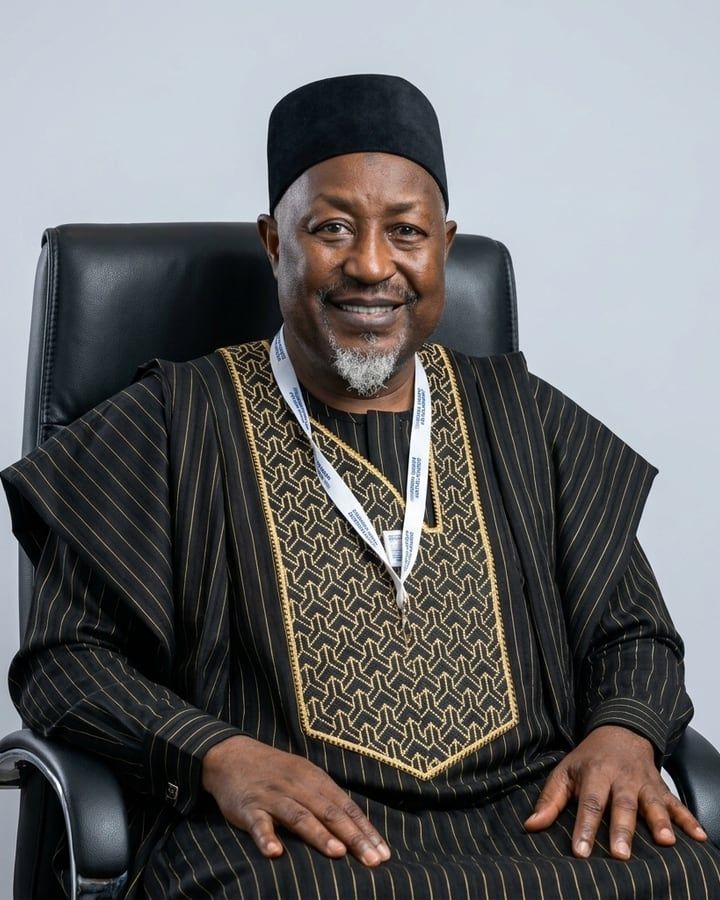 Portrait of Mohammed Badaru Abubakar